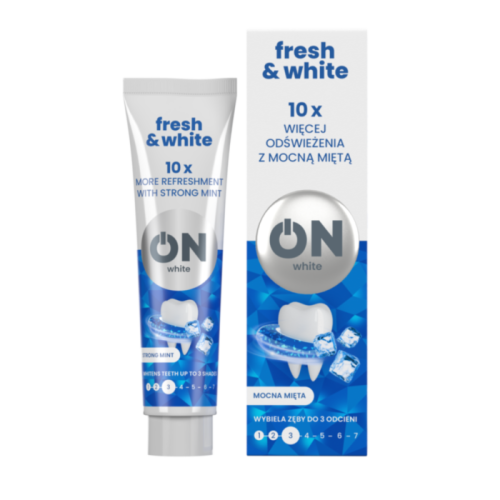 MWH081 Зубная паста Tolpa ON WHITE EXTREME FRESH 75 мл