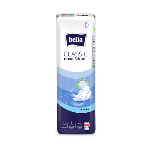 Прокладки гигиенические впитывающие Bella Classic Nova Maxi 10 шт.