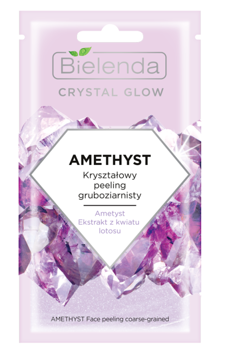 Bielenda CRYSTAL GLOW AMETHYST Скраб с крупными кристаллами 8г