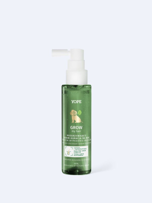 YOPE GROW MY HAIR Ser de noapte pentru scalp impotriva caderea parului 110 ml