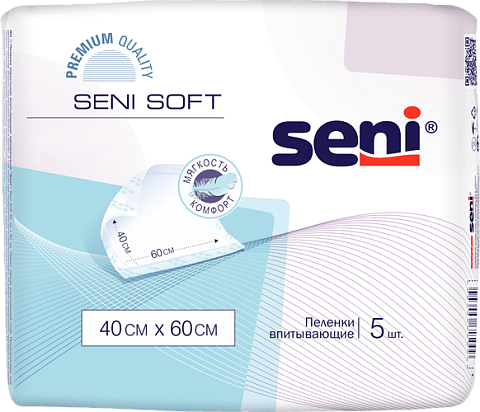 Aleze Seni Soft Super 40x60 5 шт.
