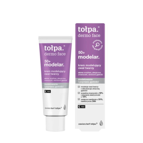 ТТМ011 Tolpa DERMO FACE MODELAR +50 Ночной моделирующий крем 40 мл