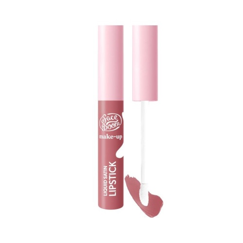 FaceBoom MAKE-UP Satin Жидкая помада 01 daily nude 8 мл