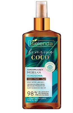 Bielenda BRONZING COCO Spray Autobronz p/u corp si fata 150 мл