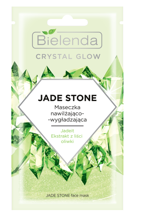 Bielenda CRYSTAL GLOW JADE STONE Маска для лица увлажняющая, ферментная 8 г