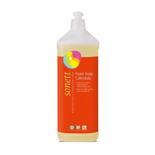 Sonett Săpun-spuma pentru copii Calendula (rezerva) 1 l