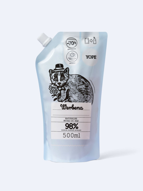 YOPE Жидкое мыло для рук VERBENA Refill 500 мл
