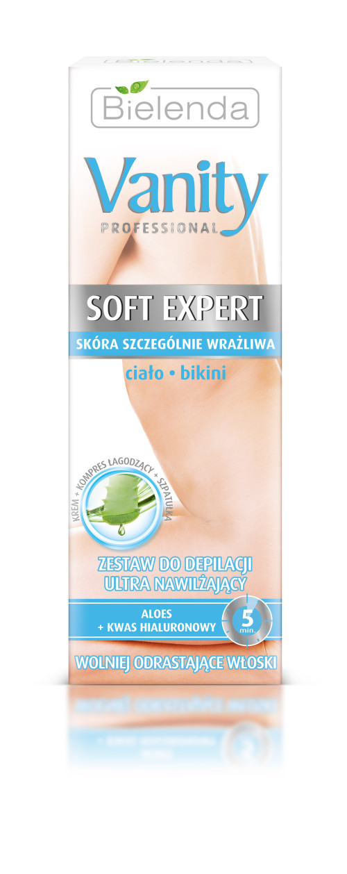 Bielenda VANITY SOFT EXPERT Питательный набор для депиляции тела и зоны бикини 100 мл