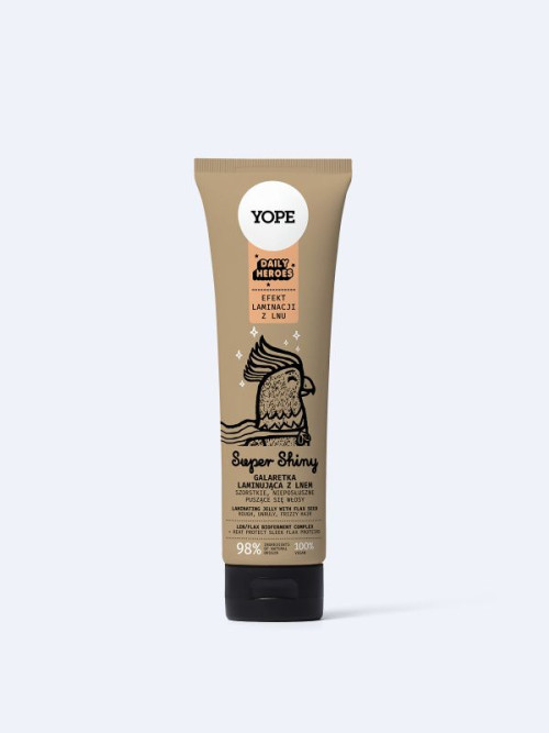 YOPE DAILY HEROES Laminare pentru par Super Shiny 140 ml