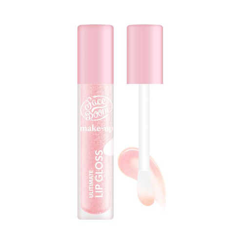 FaceBoom MAKE-UP Ultimate Блеск для губ 01 holo girl pinkk 5 мл