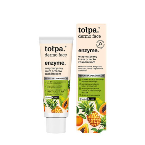 TSE120 Tolpa DERMO FACE ENZYME Крем против черных точек 40 мл