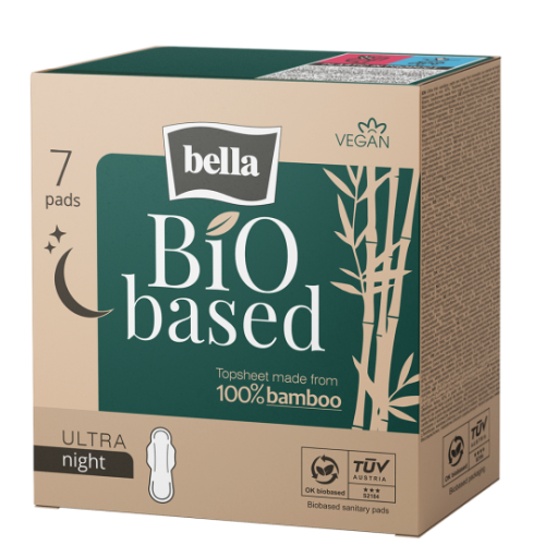 Прокладки гигиенические Bella BIO based Ultra Night 7 шт.   