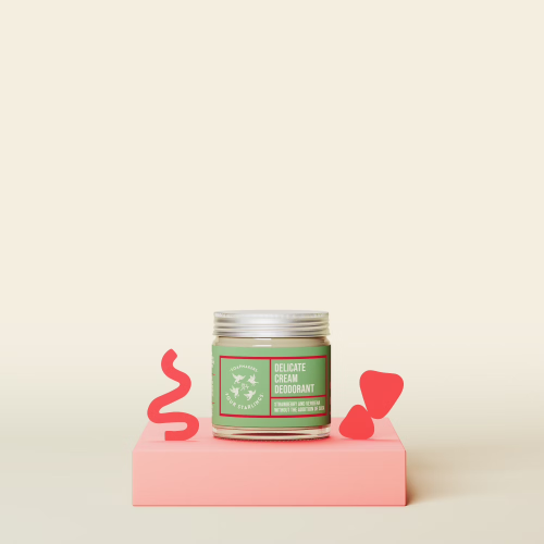 Нежный крем дезодорант strawberry verbena 60 мл