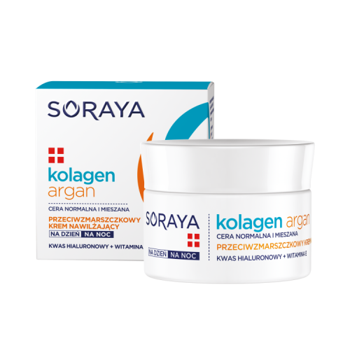 Soraya COLLAGEN+ARGAN Увлажняющий крем против морщин 50мл
