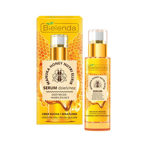 Bielenda MANUKA HONEY NUTRI ELIXIR Питательная/увлажняющая сыворотка день/ночь для сухой кожи/чувствительной кожи 30 г