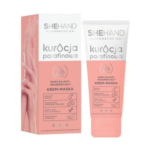 SheHand - PARAFIN TREATMENT Увлажняющая и регенерирующая маска-крем для лица 75мл