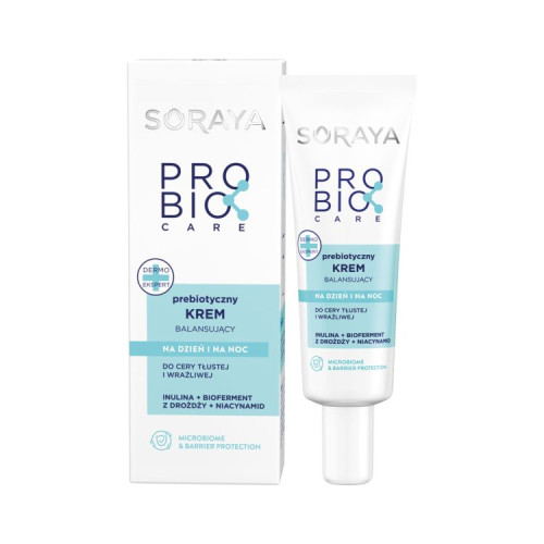 Soraya PROBIO CARE Крем-пребиотик для жирной и чувствительной кожи 50 мл
