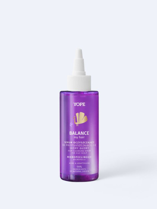 YOPE BOUNCE BALANCE MY HAIR Ser de curatire profunda pentru scalp gras 150 ml