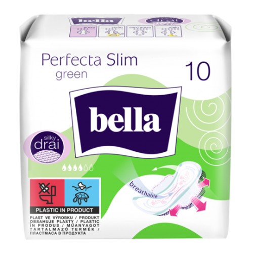 Прокладки гигиенические Bella Perfecta Slim Green 10 шт.
