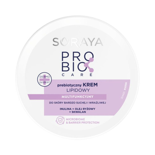 Soraya PROBIO CARE Пребиотический липидный крем для очень сухой и чувствительной кожи 200 мл