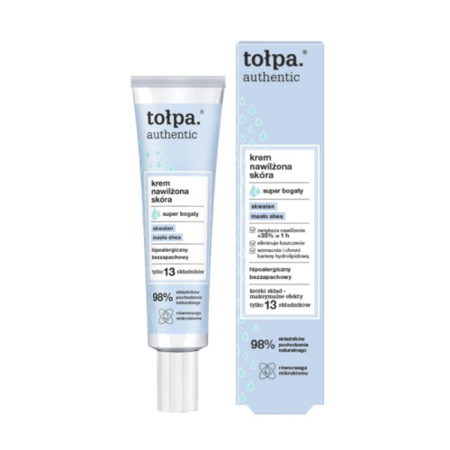 TAU035 Tolpa AUTHENTIC Увлажняющий крем для лица, супернасыщенный, 40 мл