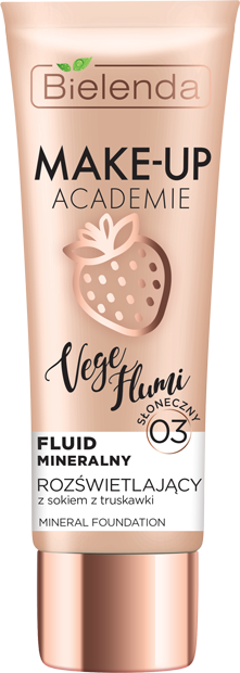 Bielenda MAKE-UP ACADEMIE VEGE FLUMI Минеральный флюид-иллюминатор 03, 30 г