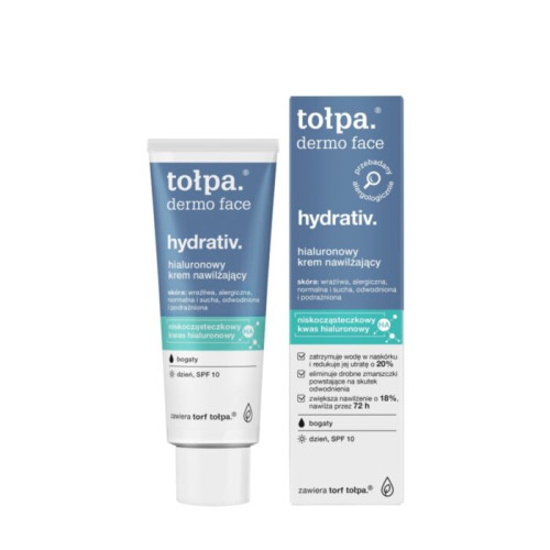 TTH032 Tolpa DERMO FACE HYDRATIV Увлажняющий крем SPF 10 40 мл