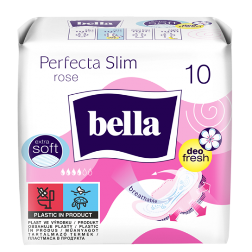 Прокладки гигиенические впитывающие Bella Perfecta Slim Rose 10 шт.
