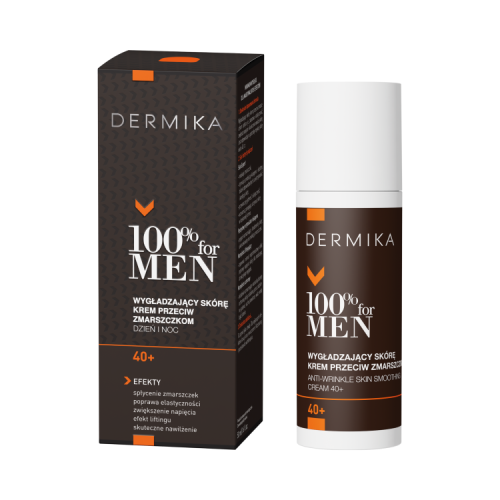 DERMIKA 100% FOR MEN Крем успокаивающий 40+ 50мл