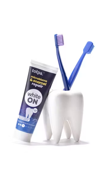Tolpa ON WHITE MICROBIOME & ENAMEL REPAIR Pasta de dinti 75 ml