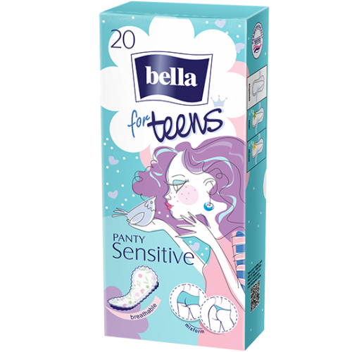 Прокладки ежедневные Bella Panty Ultra Sensitive For Teens 20 шт. 