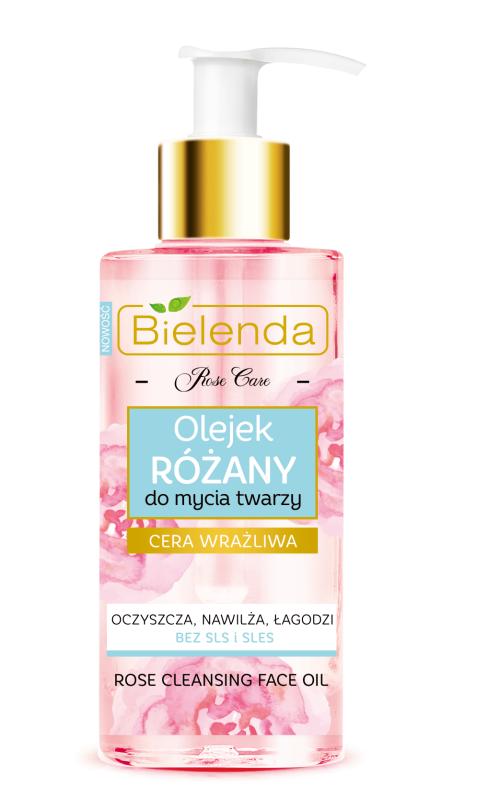 Bielenda ROSE CARE Розовое очищающее масло для лица 140 мл