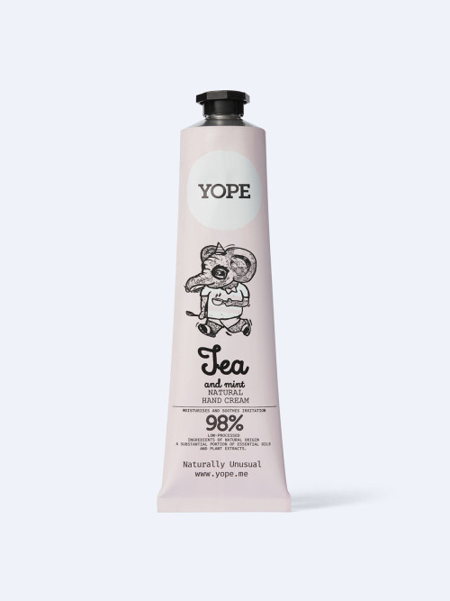 YOPE Крем для рук ЧАЙ И МЯТА 100 мl