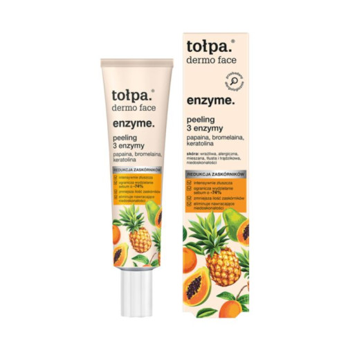 TSE124 Tolpa DERMO FACE ENZYME Пилинг 3 энзима 40 мл