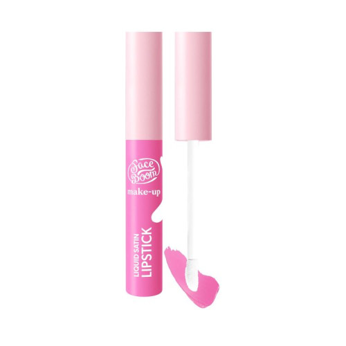 FaceBoom MAKE-UP Satin Жидкая помада 03 insta pink 8 мл