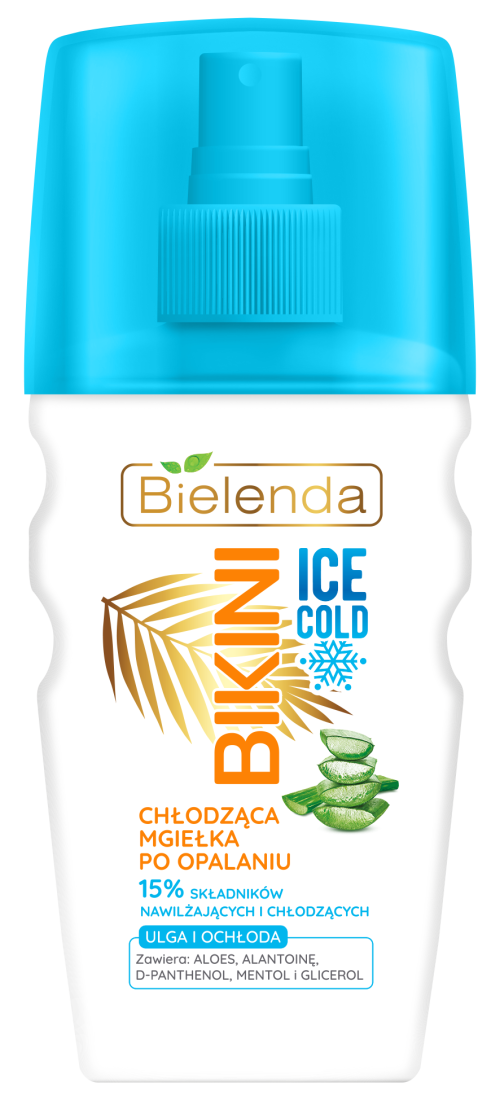Bielenda BIKINI ICE COLD охлаждающий спрей после загара 150 мл