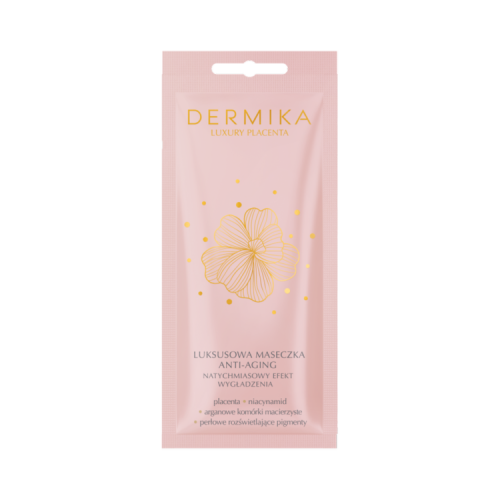DERMIKA LUXURY PLACENTA Роскошная антивозрастная маска с мгновенным эффектом 10мл