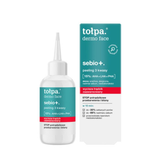 TSE134 Tolpa DERMO FACE SEBIO + Пилинг 3 кислоты 50 мл