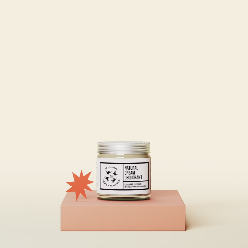 Натуральный крем дезодорант cedar patchouli 60 мл
