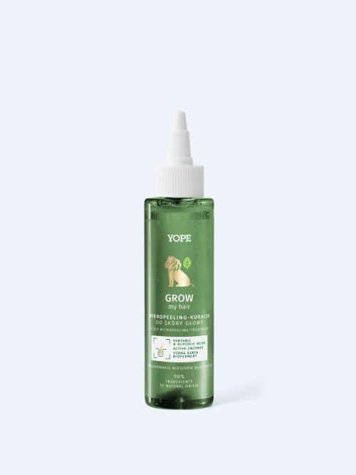YOPE GROW MY HAIR Tratament de micropeeling pentru scalp 115 ml