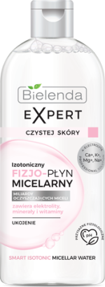 Bielenda CLEAN SKIN EXPERT изотоническая мицеллярная вода PHYSIO LIQUID успокаивающая 400 мл