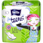 Прокладки гигиенические впитывающие Bella для подростков Ultra Relax 10 шт.