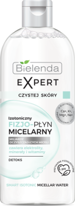 Bielenda CLEAN SKIN EXPERT Лихид мицеллярный изотоник PHYSIO-LIQUID Detox 400 мл