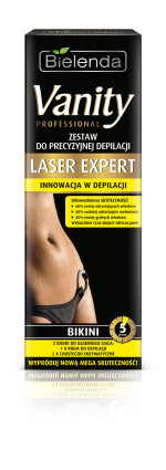Bielenda VANITY LASER EXPERT Набор для точной депиляции зоны бикини 100 мл