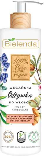 Bielenda 100% PURE VEGAN Кондиционер для окрашенных волос 240 гр.
