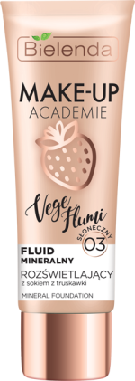 Bielenda MAKE-UP ACADEMIE VEGE FLUMI Минеральный флюид-иллюминатор 03, 30 г